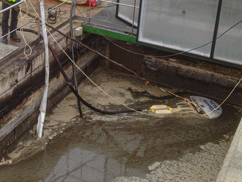 Delta Skimmer working