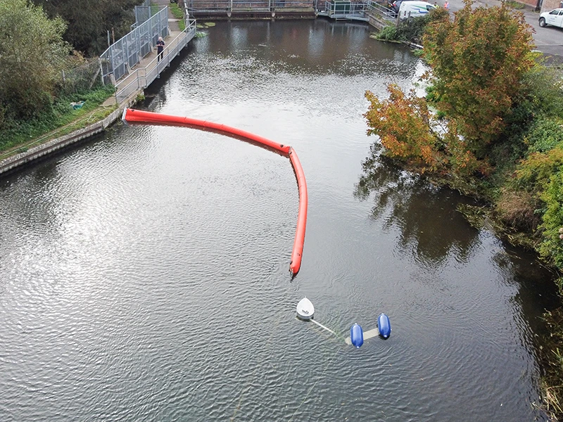 Paravane Mini deployed in a river